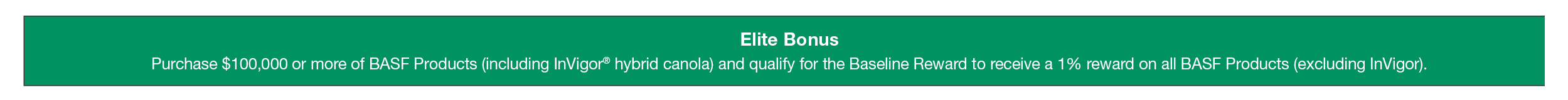 Elite bonus
