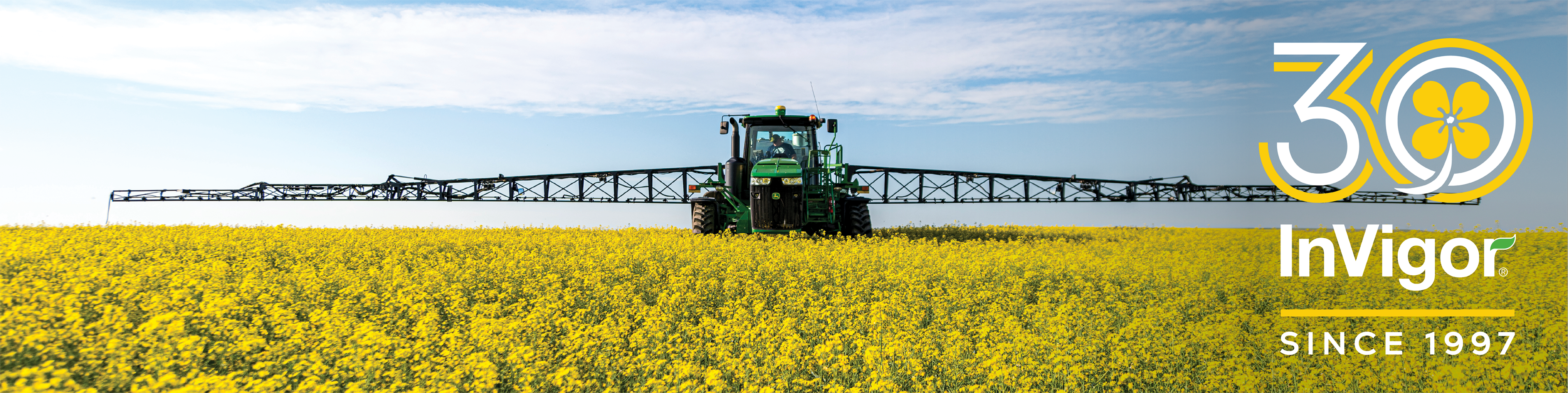 Sprayer in field