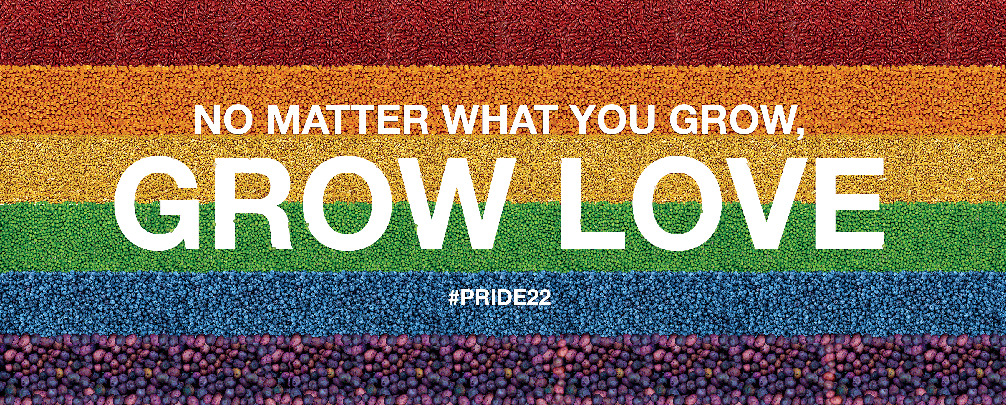 Pride 2022 - No matter what you grow, grow love