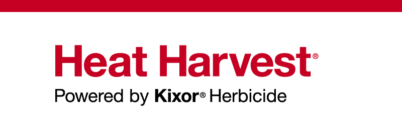 Heat Harvest powered by Kixor herbicide