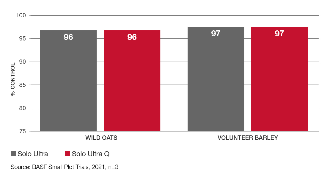 Chart: Wild Oats + Volunteer Barley