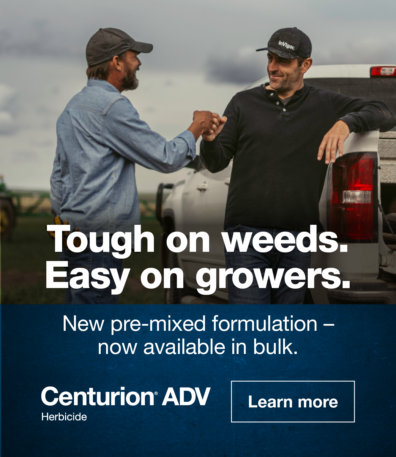 Farmers shaking hands