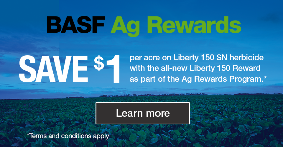 Save $2 per acre on Liberty 150 SN - learn more