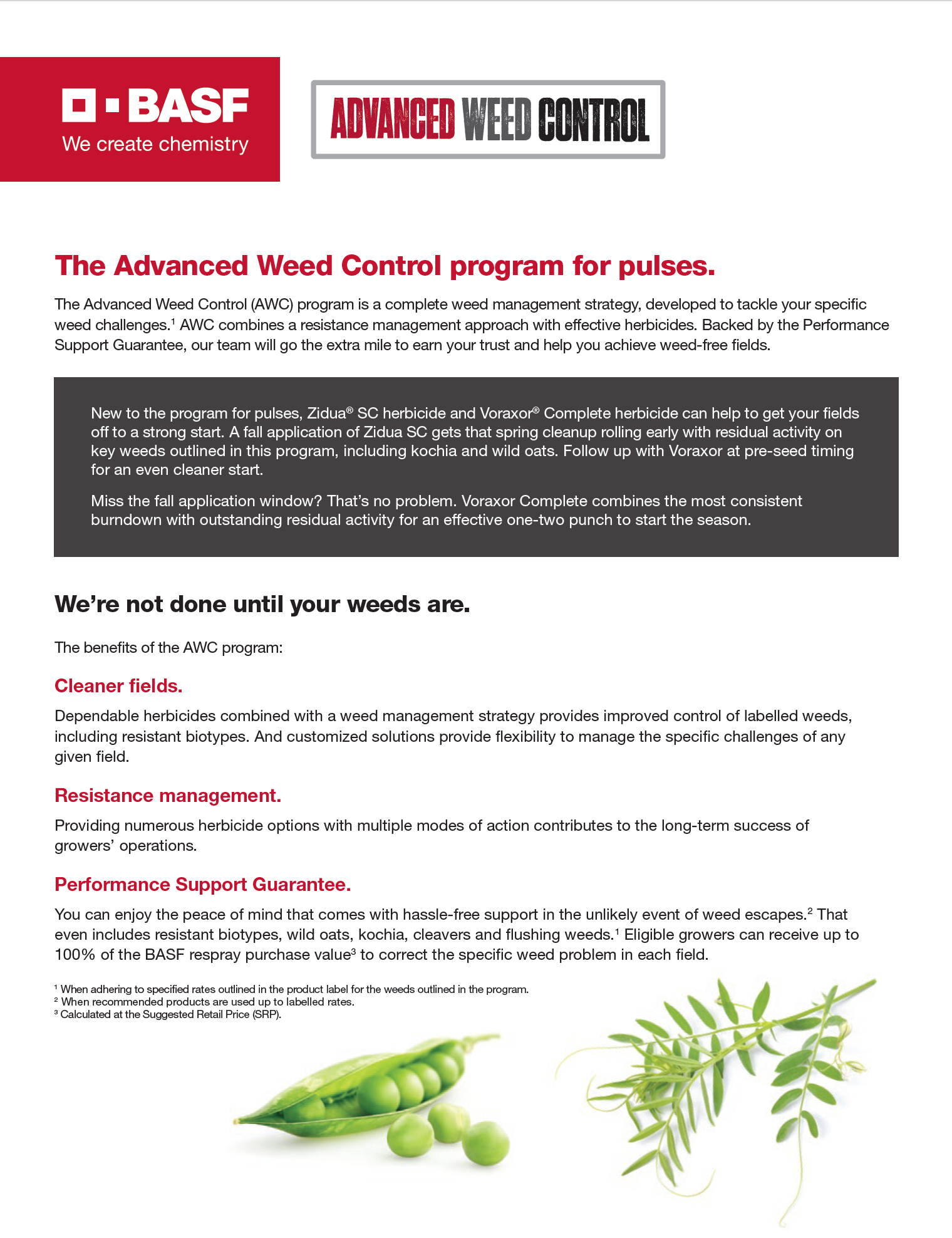 AWC Pulses Brochure Cover