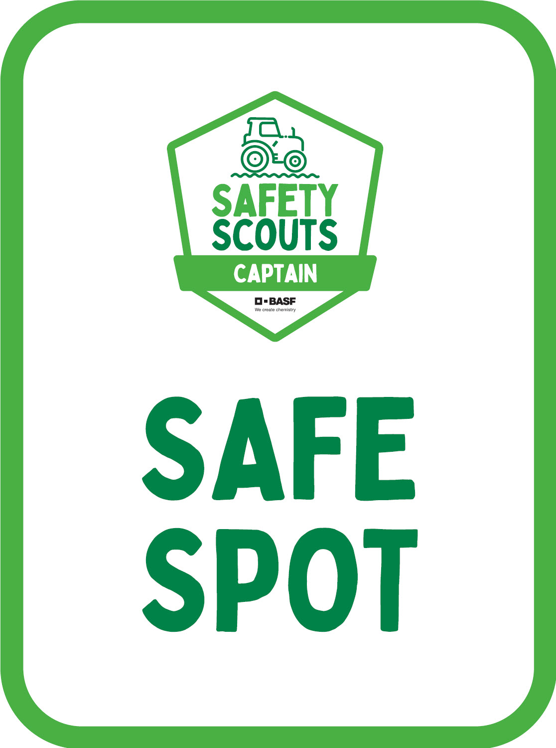 saftey spot sign